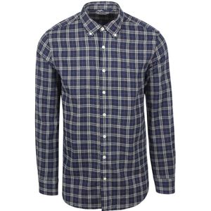 McGregor Overhemd Flanel Ruiten Navy