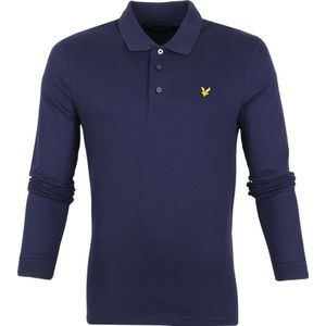 Lyle and Scott Longsleeve Polo Navy