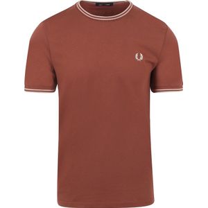 Fred Perry Twin Tipped T-shirt Brique