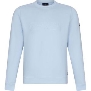 Cavallaro Beciano Sweater Logo Lichtblauw