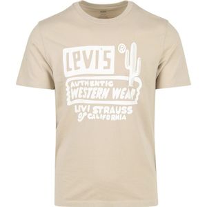 Levi's Graphic Western Feather T-Shirt Greige