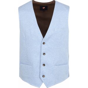 Suitable Gilet Gris Blauw