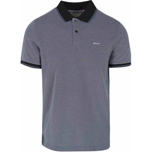 Gant Shield Oxford Piqué Poloshirt Navy