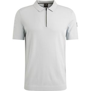 Vanguard Poloshirt Half-Zip Lichtblauw