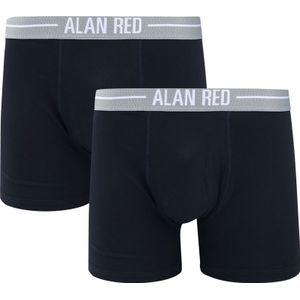 Alan Red Boxershorts Navy 2Pack