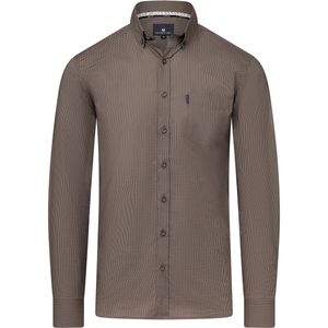 State Of Art Overhemd Print Bruin