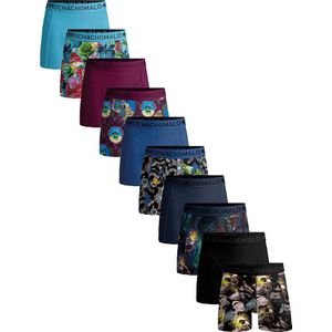 Muchachomalo Boxershorts 10-Pack Print Solid