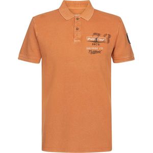 Petrol Polo Logo Oranje