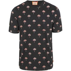 Scotch & Soda T-Shirt Print Zwart Mini AOP