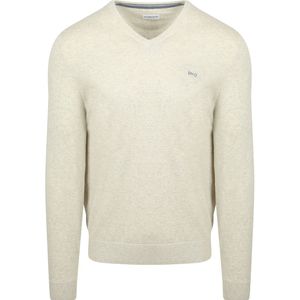 McGregor - Trui - Off White - Merinowol - V-Hals