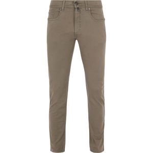 Pierre Cardin Broek Lyon Tapered Taupe