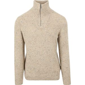 McGregor Half Zip Trui Merinowol Sand