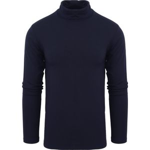 Alan Red Master Col Longsleeve Shirt Donkerblauw