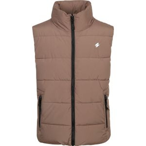 Superdry Sports Puffer Bodywarmer Beige