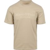 Marc O'Polo T-Shirt Logo Beige