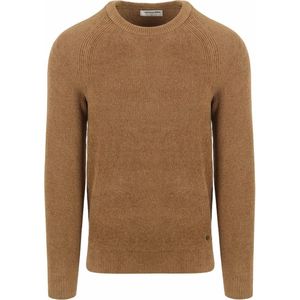 No Excess Trui Ribknit Khaki