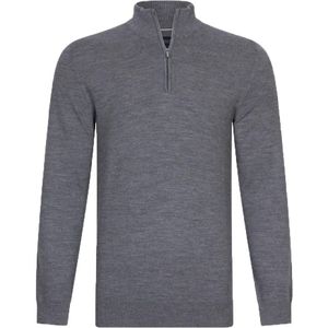 Cavallaro Merino Half-Zip Grijs