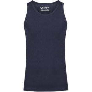 Garage Stretch Basic Singlet Donkerblauw