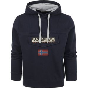 Napapijri Burgee Sweater Blauw - Heren - Hoodies