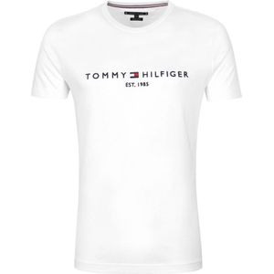 Tommy Hilfiger T-shirt van Biologisch Katoen Wit