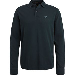 PME Legend Longsleeve Poloshirt Navy