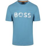 BOSS T-shirt Bossocean Blauw