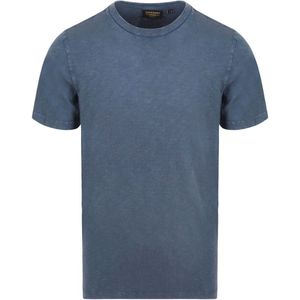 Superdry Slub T-Shirt Melange Blauw