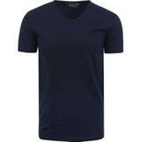 Garage Stretch Basic Navy V-Hals