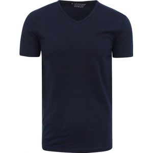 Garage Stretch Basic Navy V-Hals