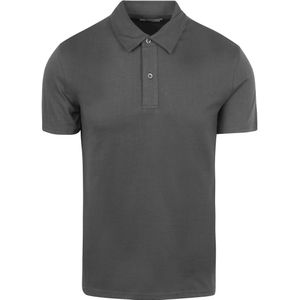 King Essentials The James Poloshirt Antraciet