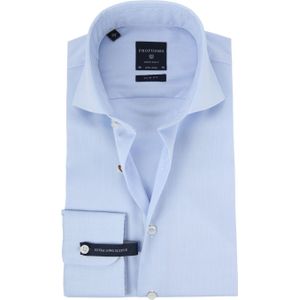 Profuomo Shirt Extra Lange Mouwen Cutaway Lichtblauw