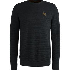 PME Legend - Trui - Blauw - Ronde Hals - Lange Mouw