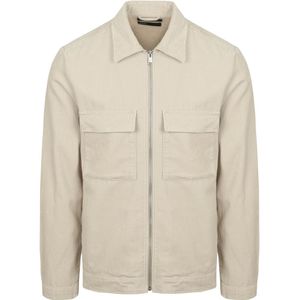 Marc O'Polo - Overhemdjack - Regular Fit - Katoen - Effen - Lange Mouwen