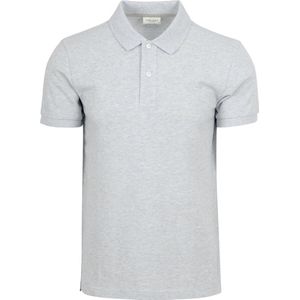 Profuomo Piqué Poloshirt Grijs