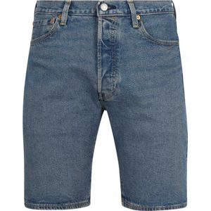 Levi’s 501 Denim Short Mid Blauw