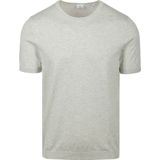 Blue Industry Knitted T-Shirt Melange Ecru