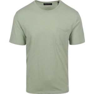 Marc O'Polo T-Shirt Slubs Lichtgroen