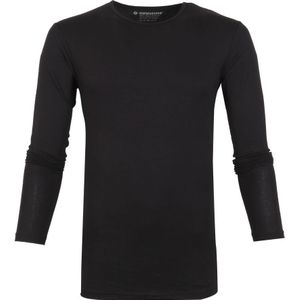Garage Basic Longsleeve T-Shirt Stretch Zwart
