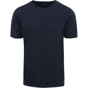 Dstrezzed Mc Queen T-shirt Melange Donkerblauw
