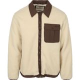 Levi's - Sherpa Jas - Ecru - Fleece - Heren - Tussenjas