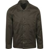 Marc O'Polo Overhemd  donkergroen