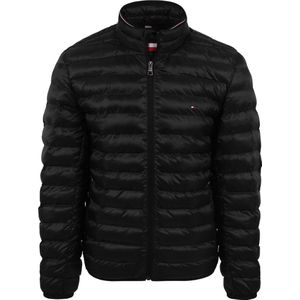 Tommy Hilfiger - Circulair Core Jas Zwart - Heren - Maat XL - Regular-fit