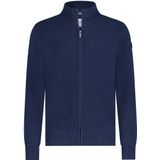 State Of Art Vest Zip Structuur Navy