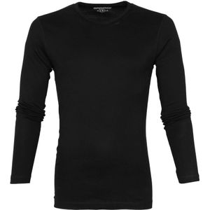 Garage Basic T-shirt Longsleeve Zwart