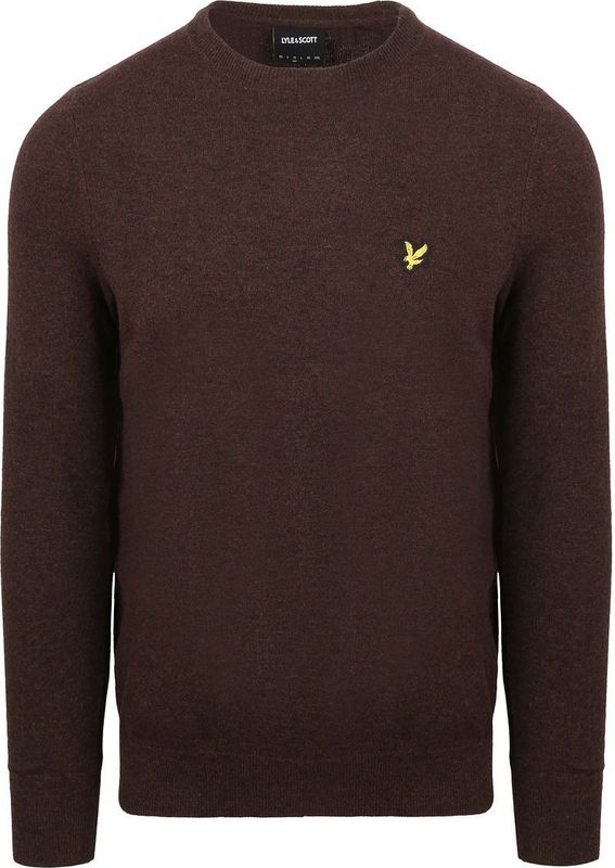 Lyle & Scott, Heren, Truien, Bruin, Maat: XS Wol,