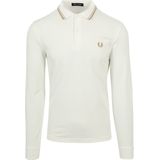 Fred Perry Longsleeve Polo Off White U83