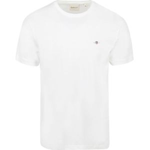 Gant T-shirt Shield Logo Wit