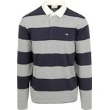 Gant Rugger Polo Grijs Blauw