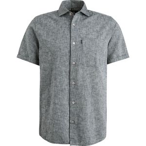 Vanguard Short Sleeve Overhemd Linnen Antraciet
