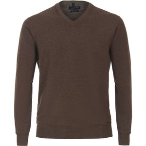 Casa Moda Pullover V-Hals Bruin